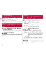 Предварительный просмотр 76 страницы Docomo P-09A Instruction Manual