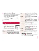 Предварительный просмотр 85 страницы Docomo P-09A Instruction Manual