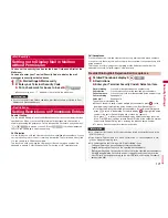 Предварительный просмотр 123 страницы Docomo P-09A Instruction Manual