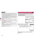 Предварительный просмотр 138 страницы Docomo P-09A Instruction Manual