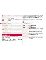 Предварительный просмотр 142 страницы Docomo P-09A Instruction Manual