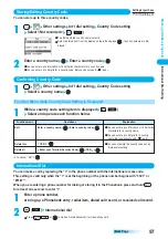 Предварительный просмотр 59 страницы Docomo prosolid II foma P851i Manual