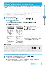 Предварительный просмотр 61 страницы Docomo prosolid II foma P851i Manual