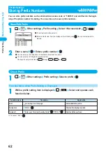 Предварительный просмотр 64 страницы Docomo prosolid II foma P851i Manual