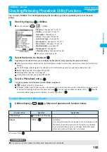 Предварительный просмотр 107 страницы Docomo prosolid II foma P851i Manual