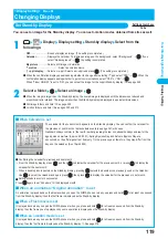 Предварительный просмотр 121 страницы Docomo prosolid II foma P851i Manual