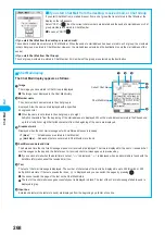 Предварительный просмотр 270 страницы Docomo prosolid II foma P851i Manual