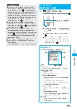 Предварительный просмотр 283 страницы Docomo prosolid II foma P851i Manual