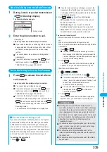 Предварительный просмотр 337 страницы Docomo prosolid II foma P851i Manual