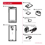 Preview for 3 page of Docomo REGZA T-02D Instruction Manual