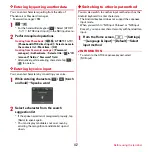 Preview for 44 page of Docomo REGZA T-02D Instruction Manual