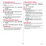 Preview for 66 page of Docomo REGZA T-02D Instruction Manual