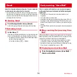 Preview for 96 page of Docomo REGZA T-02D Instruction Manual