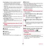 Preview for 127 page of Docomo REGZA T-02D Instruction Manual