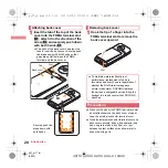 Предварительный просмотр 22 страницы Docomo SH-03E Instruction Manual