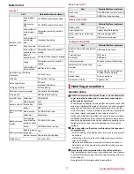 Предварительный просмотр 5 страницы Docomo SH-03H Instruction Manual