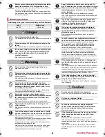 Preview for 4 page of Docomo SH-08E Instruction Manual