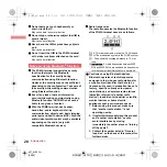 Preview for 22 page of Docomo SH-10C Instruction Manual