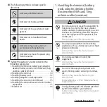 Предварительный просмотр 10 страницы Docomo SO-01E Instruction Manual