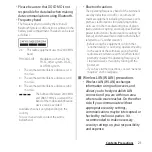 Предварительный просмотр 23 страницы Docomo SO-01E Instruction Manual