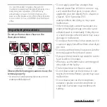 Предварительный просмотр 29 страницы Docomo SO-01E Instruction Manual