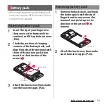 Предварительный просмотр 36 страницы Docomo SO-01E Instruction Manual