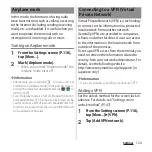 Предварительный просмотр 126 страницы Docomo SO-01E Instruction Manual