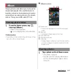 Предварительный просмотр 207 страницы Docomo SO-01E Instruction Manual