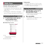 Предварительный просмотр 212 страницы Docomo SO-01E Instruction Manual