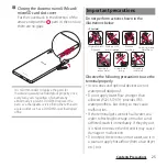 Предварительный просмотр 27 страницы Docomo SO-01H Instruction Manual