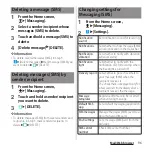 Предварительный просмотр 98 страницы Docomo SO-01H Instruction Manual