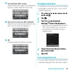 Preview for 46 page of Docomo SO-02D Instruction Manual