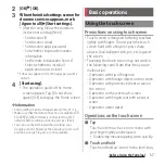 Предварительный просмотр 39 страницы Docomo SO-03G Instruction Manual