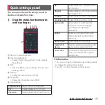 Предварительный просмотр 47 страницы Docomo SO-03G Instruction Manual