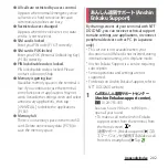 Предварительный просмотр 204 страницы Docomo SO-03G Instruction Manual