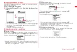 Preview for 39 page of Docomo Style F-02A Instruction Manual