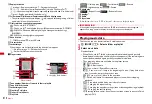 Предварительный просмотр 216 страницы Docomo Style F-02A Instruction Manual