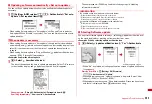 Preview for 385 page of Docomo Style F-02A Instruction Manual