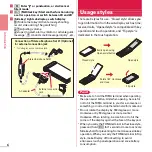 Предварительный просмотр 8 страницы Docomo Style F-02D Instruction Manual