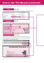 Preview for 4 page of Docomo STYLE N-02A Instruction Manual