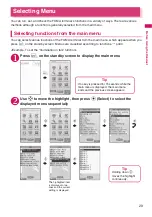 Preview for 31 page of Docomo STYLE N-02A Instruction Manual