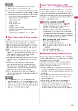 Preview for 67 page of Docomo STYLE N-02A Instruction Manual