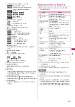 Preview for 249 page of Docomo STYLE N-02A Instruction Manual