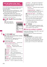 Preview for 254 page of Docomo STYLE N-02A Instruction Manual