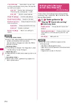 Preview for 256 page of Docomo STYLE N-02A Instruction Manual