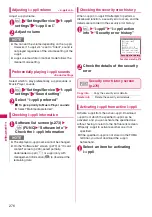 Preview for 278 page of Docomo STYLE N-02A Instruction Manual