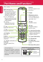 Preview for 6 page of Docomo Style N-05B Instruction Manual