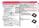 Предварительный просмотр 39 страницы Docomo Style P-06A Instruction Manual