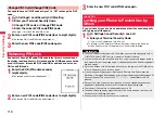 Предварительный просмотр 120 страницы Docomo Style P-06A Instruction Manual