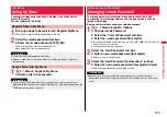 Предварительный просмотр 161 страницы Docomo Style P-06A Instruction Manual